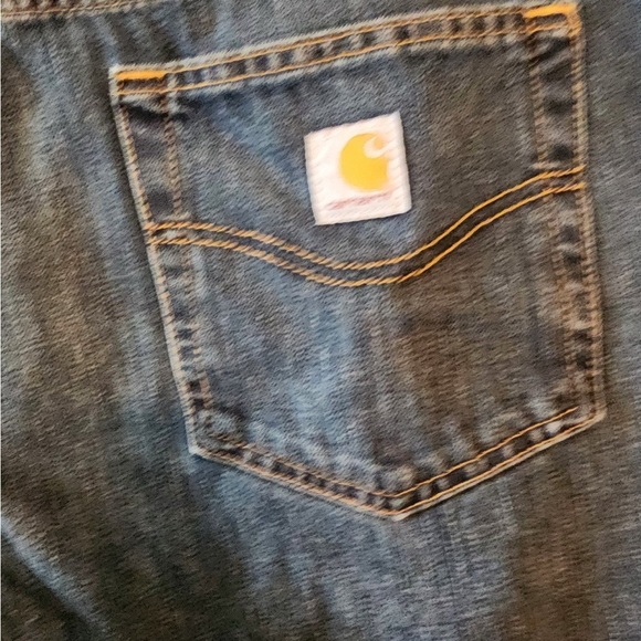 Carhartt Jeans Men's Size 36X32 Relaxed Fit 101483 968 Denim - Picture 3 of 4